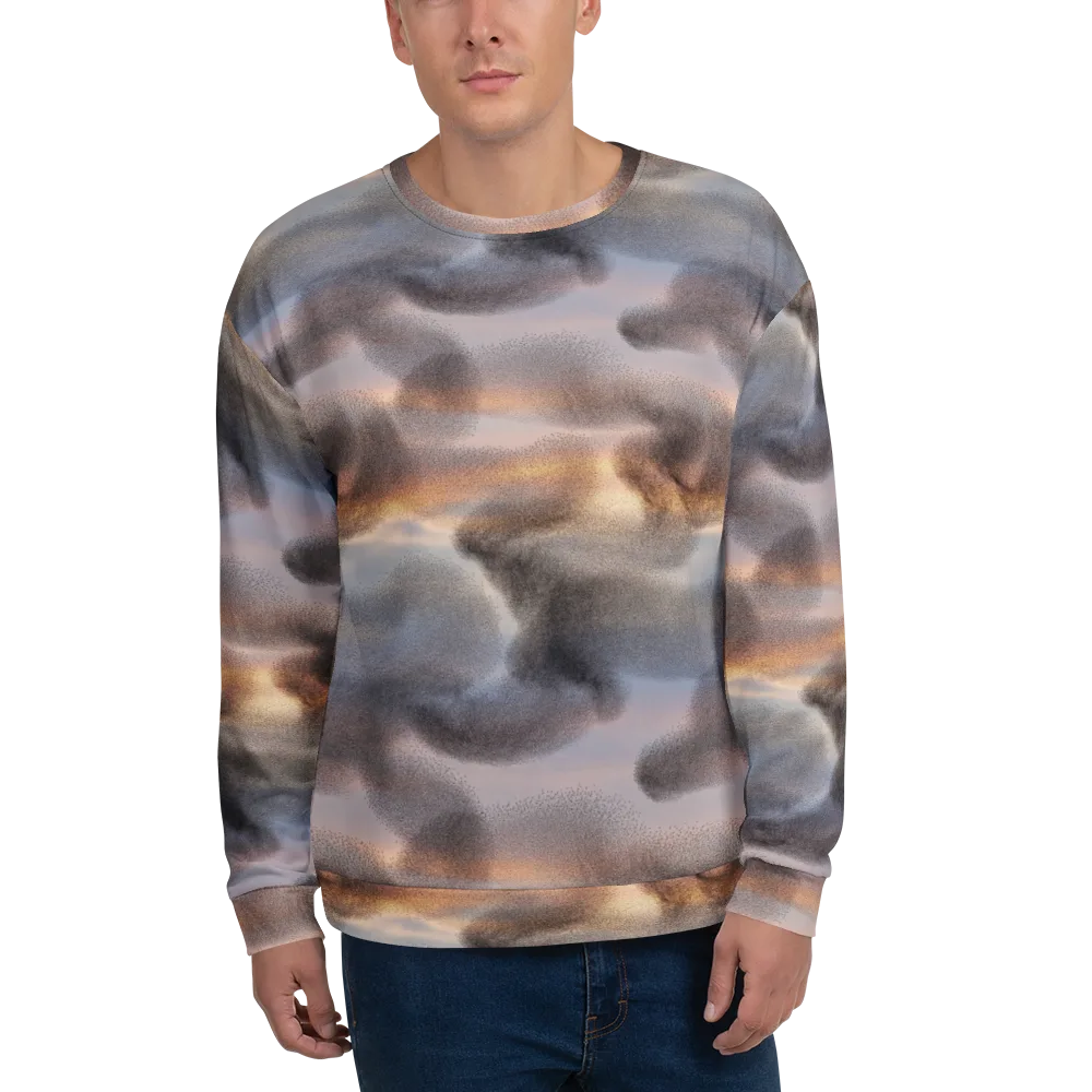 Embercloud Drift on Sweatshirt — Front