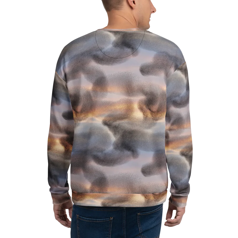 Embercloud Drift on Sweatshirt — Back