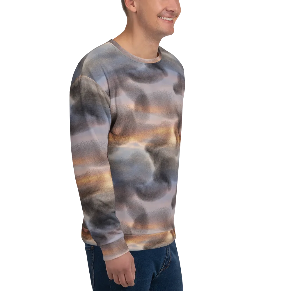Embercloud Drift on Sweatshirt — Right Front