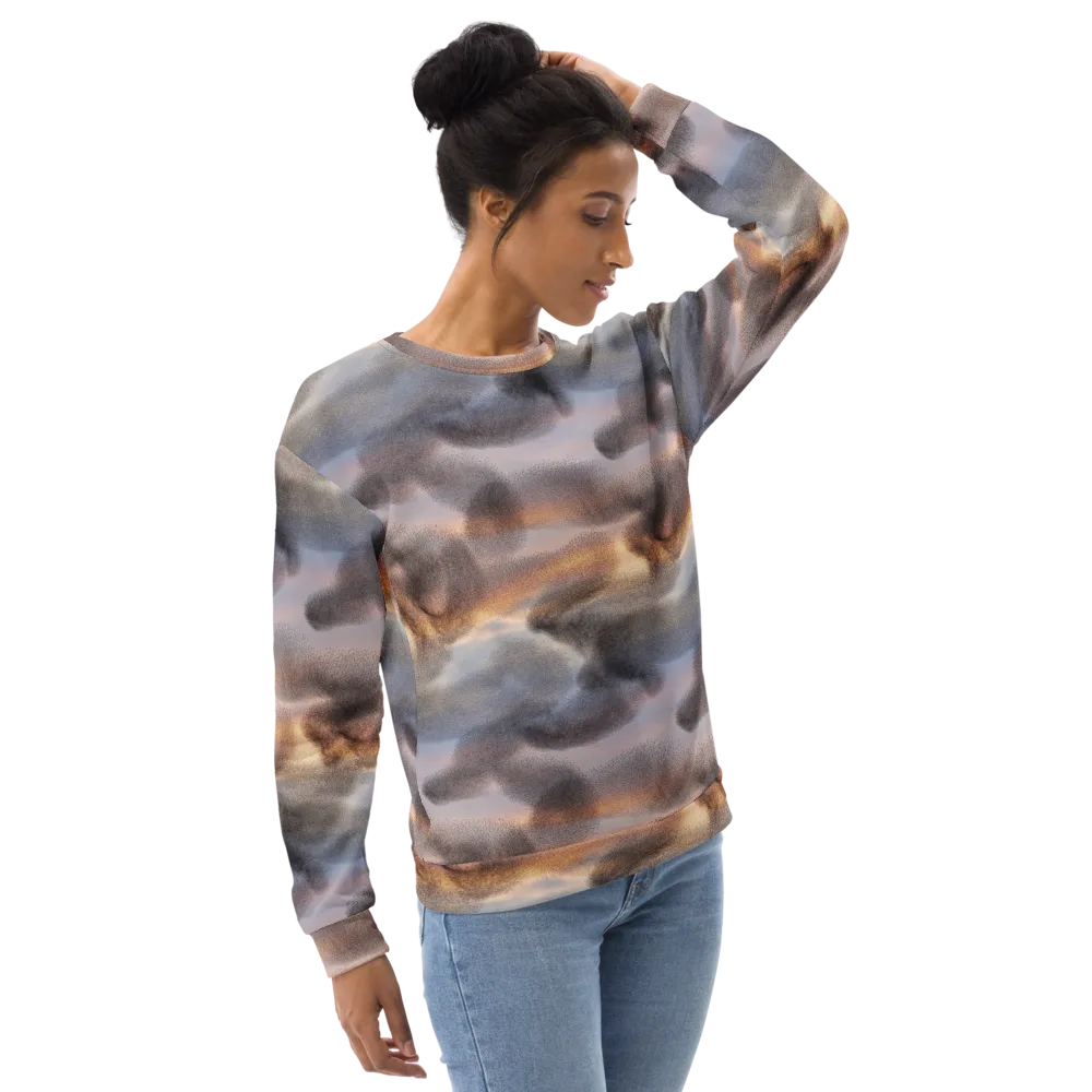 Embercloud Drift on Sweatshirt — Right Front