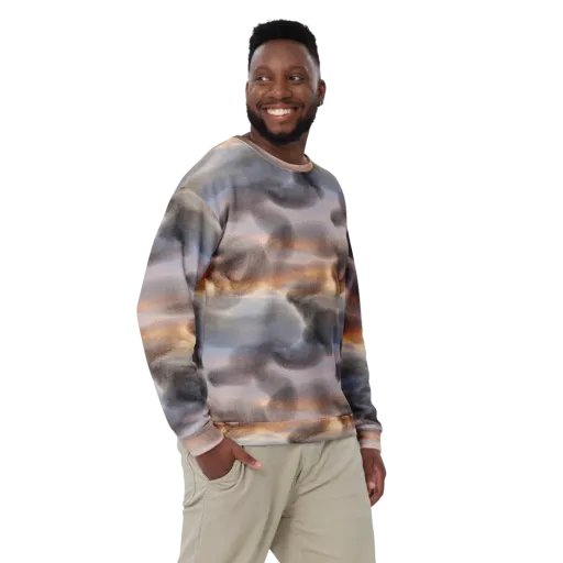 Embercloud Drift on a Sweatshirt
