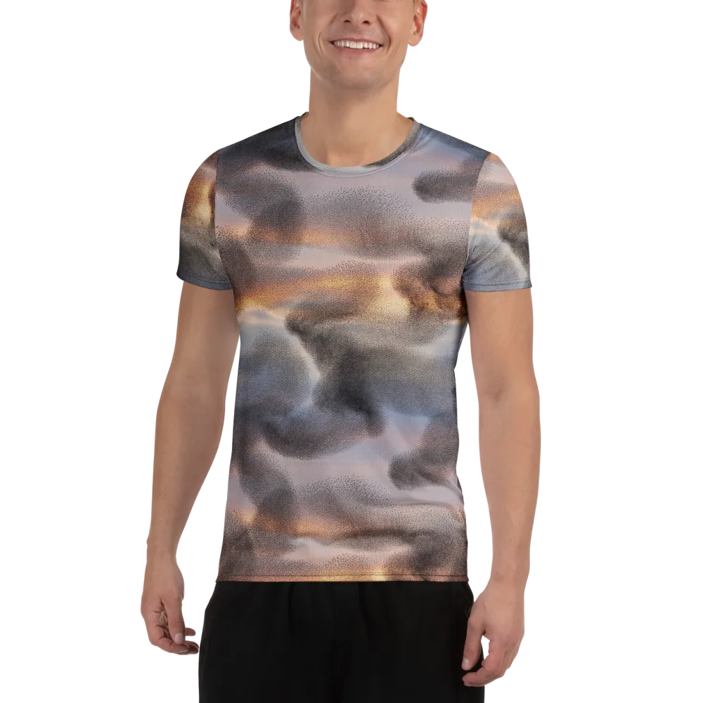 Embercloud Drift on Men's Athletic T-Shirt — Front