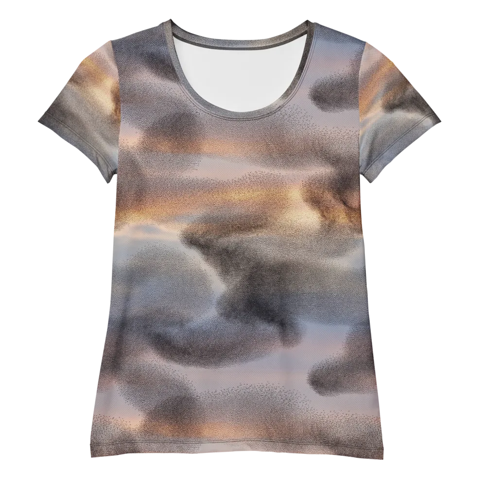 Embercloud Drift on Women's Athletic T-Shirt — Front