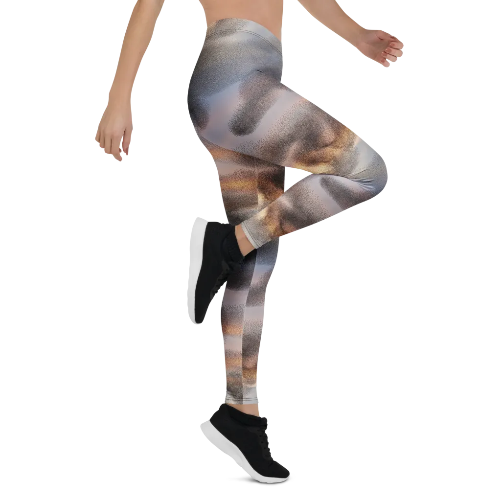Embercloud Drift on Leggings — Right