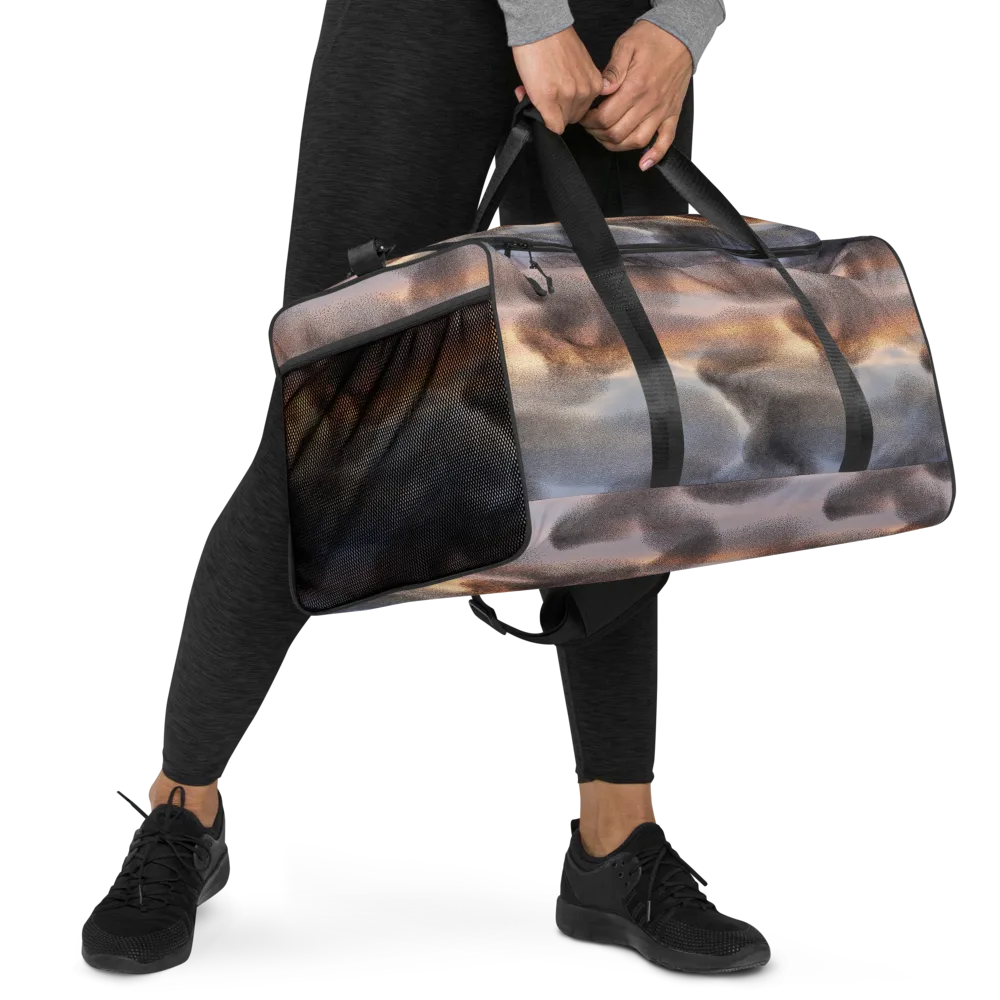 Embercloud Drift on Duffle Bag — Right Front