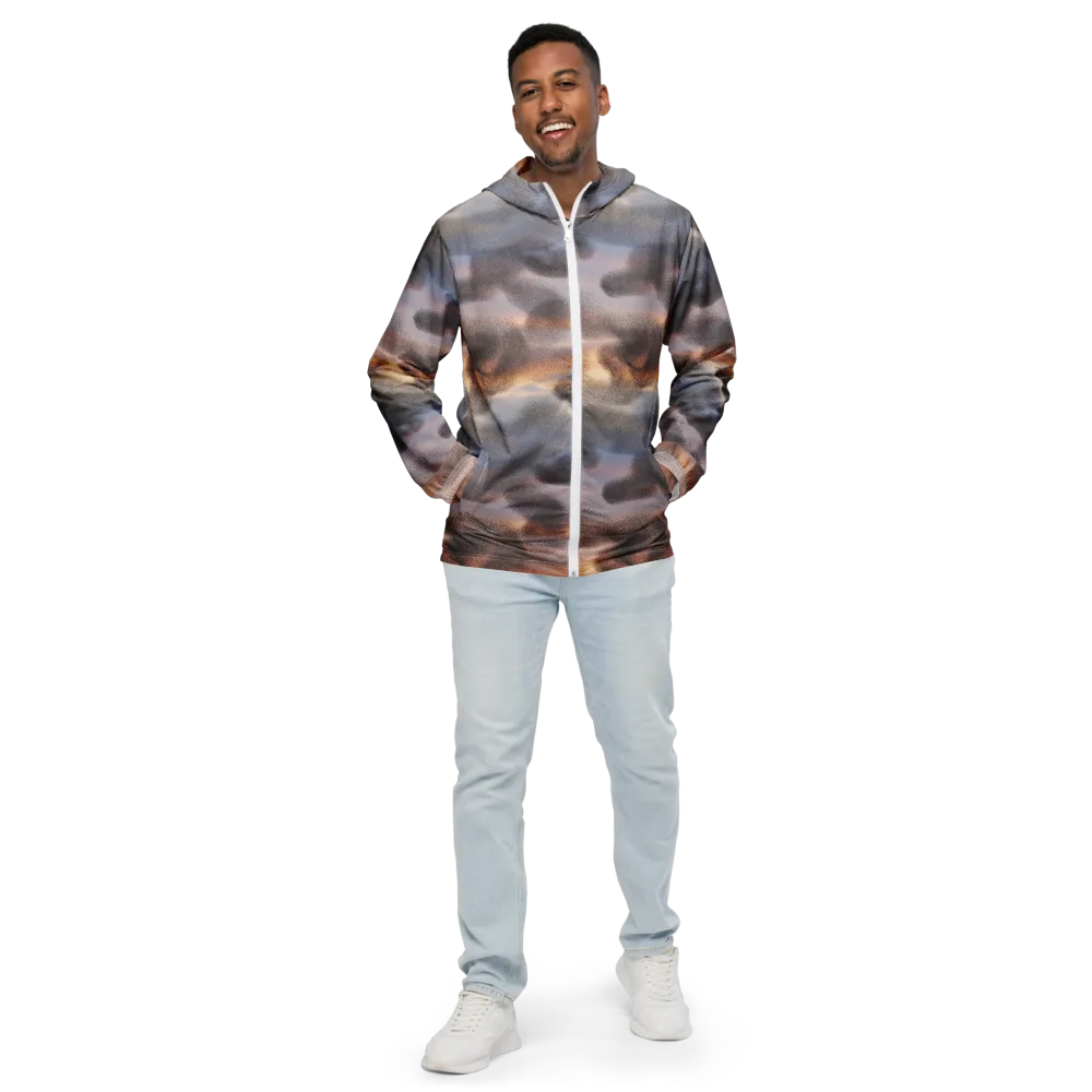 Embercloud Drift on Men's Windbreaker — Front