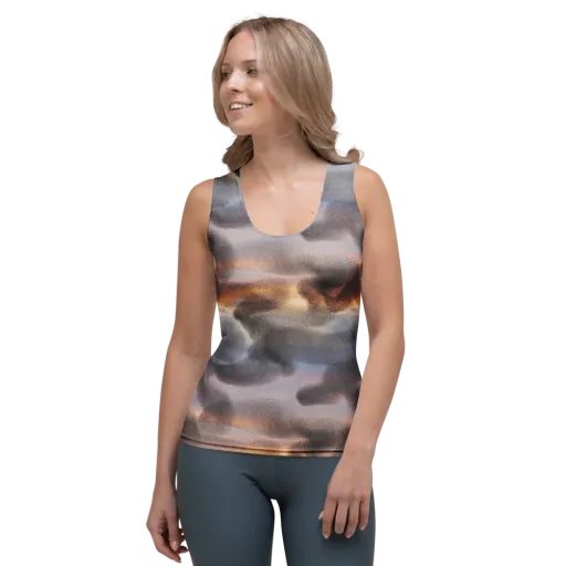 Embercloud Drift on a Women's Tank Top