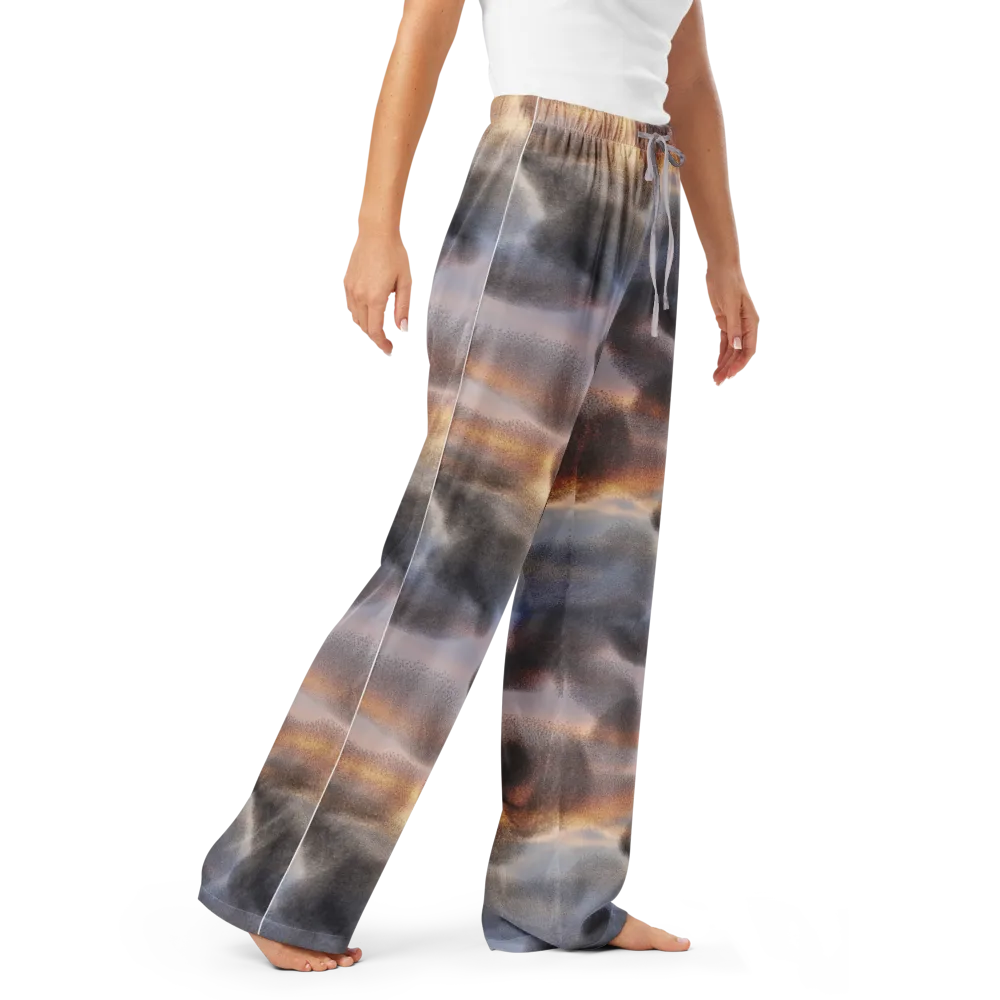 Embercloud Drift on Women's Pajama Pants — Right Front