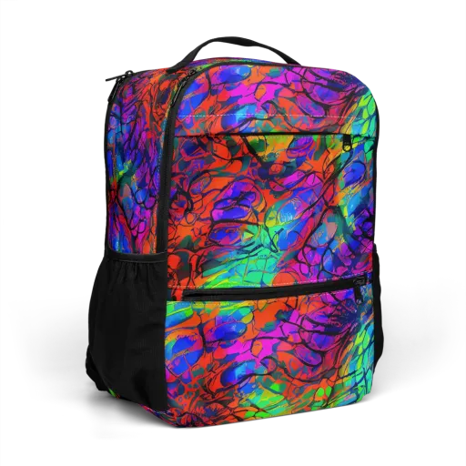 Fluorescent Reverie on a Utility Backpack