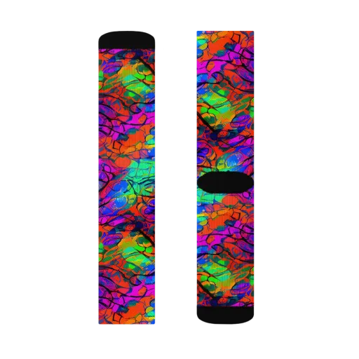 Fluorescent Reverie on a Socks