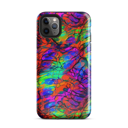 Fluorescent Reverie on a Tough Case for iPhone®