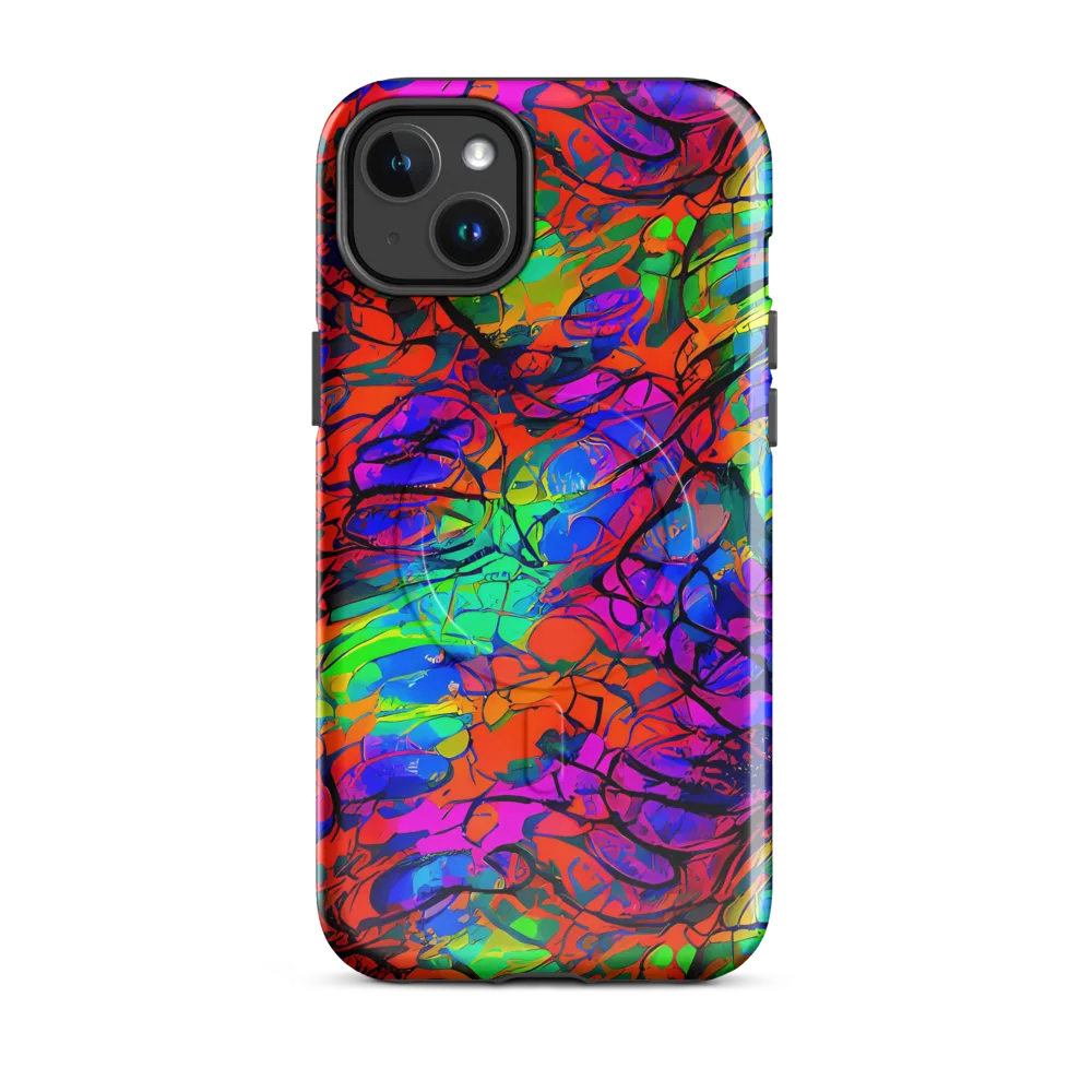 Fluorescent Reverie on MagSafe Tough Case for iPhone® — Front