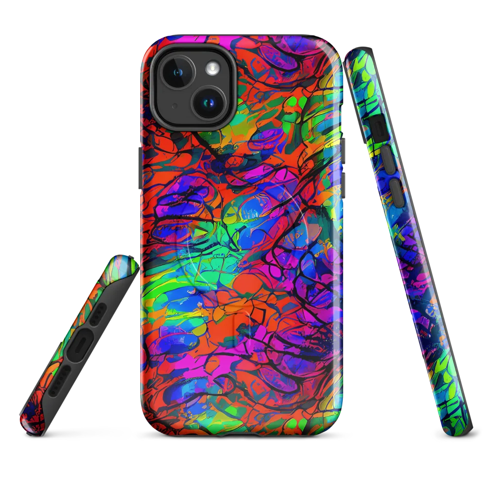 Fluorescent Reverie on MagSafe Tough Case for iPhone® — Front