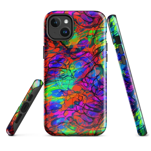 Fluorescent Reverie on a MagSafe Tough Case for iPhone®