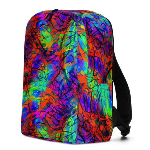 Fluorescent Reverie on a Minimalist Backpack