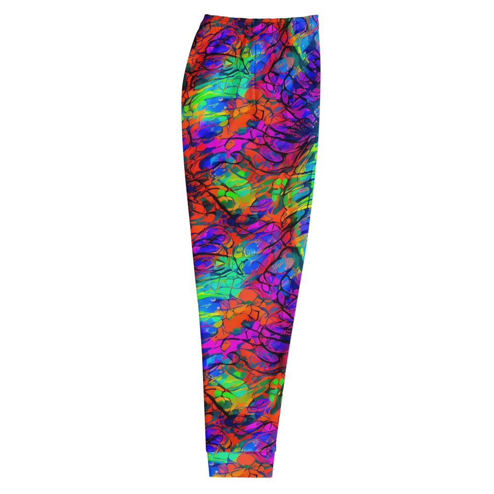 Fluorescent Reverie on Men's Joggers — Right