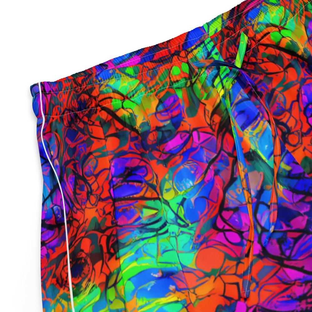 Fluorescent Reverie on Women's Pajama Shorts — Product details