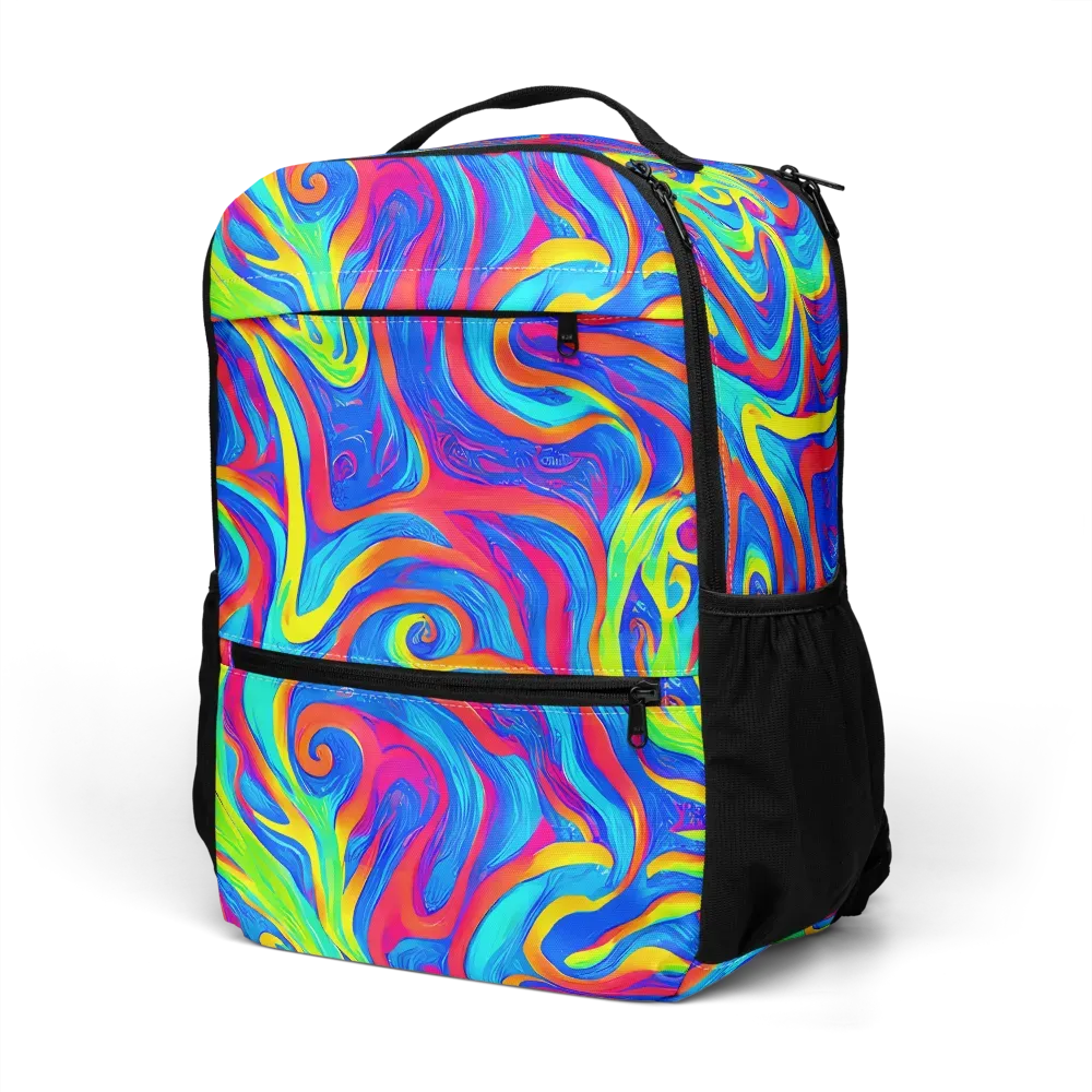 Candy Cyclone on Utility Backpack — Left Front