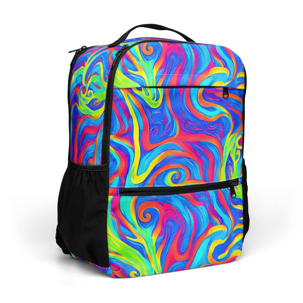 Candy Cyclone on Utility Backpack — Right Front