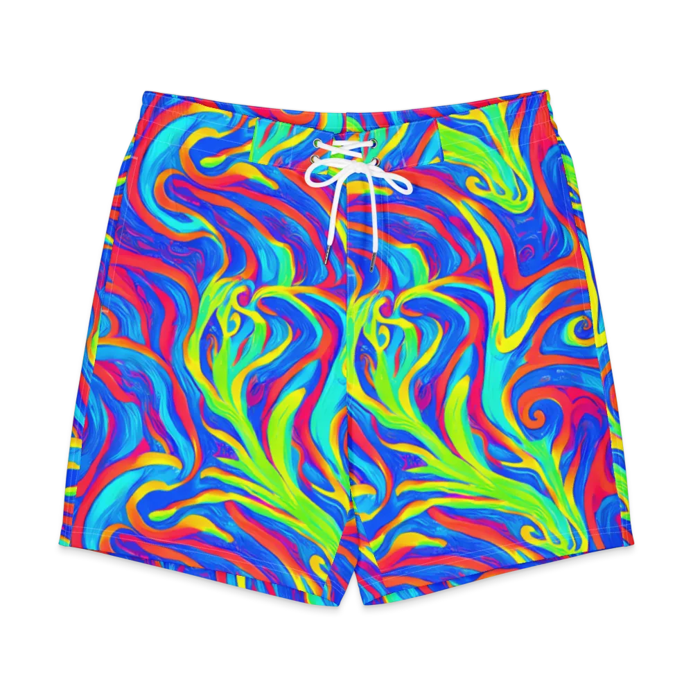 Candy Cyclone on Men's Board Shorts — Front