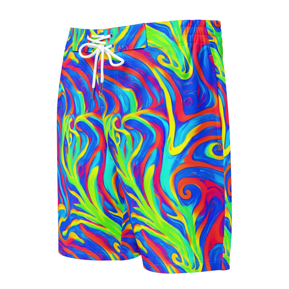 Candy Cyclone on Men's Board Shorts — Front