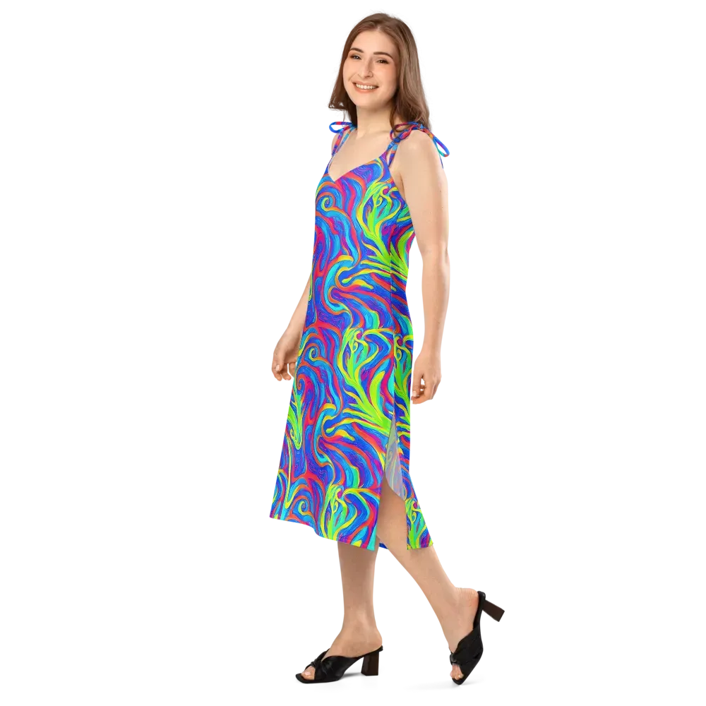 Candy Cyclone on Slip Dress — Left Front