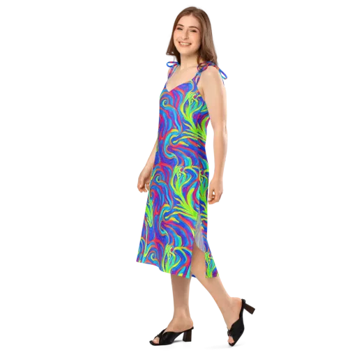 Candy Cyclone on a Slip Dress