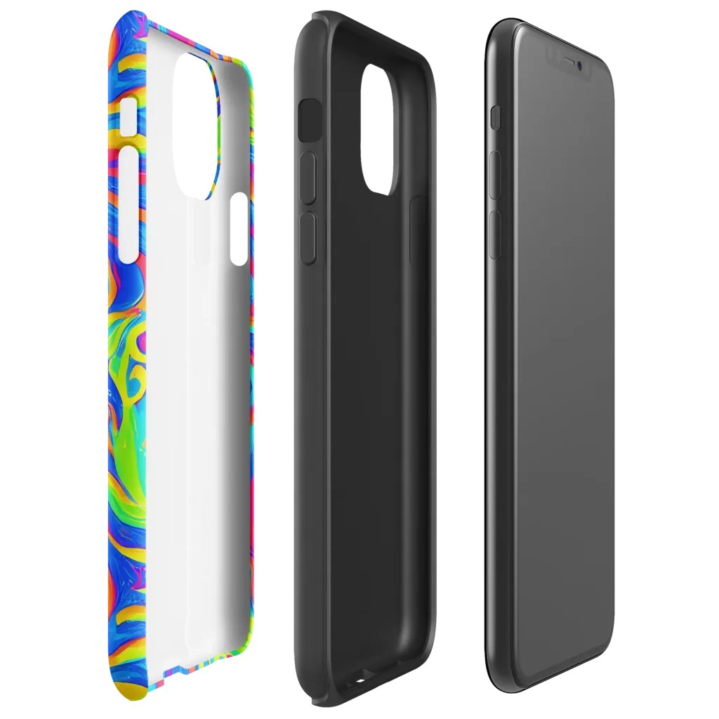 Candy Cyclone on Tough Case for iPhone® — Right