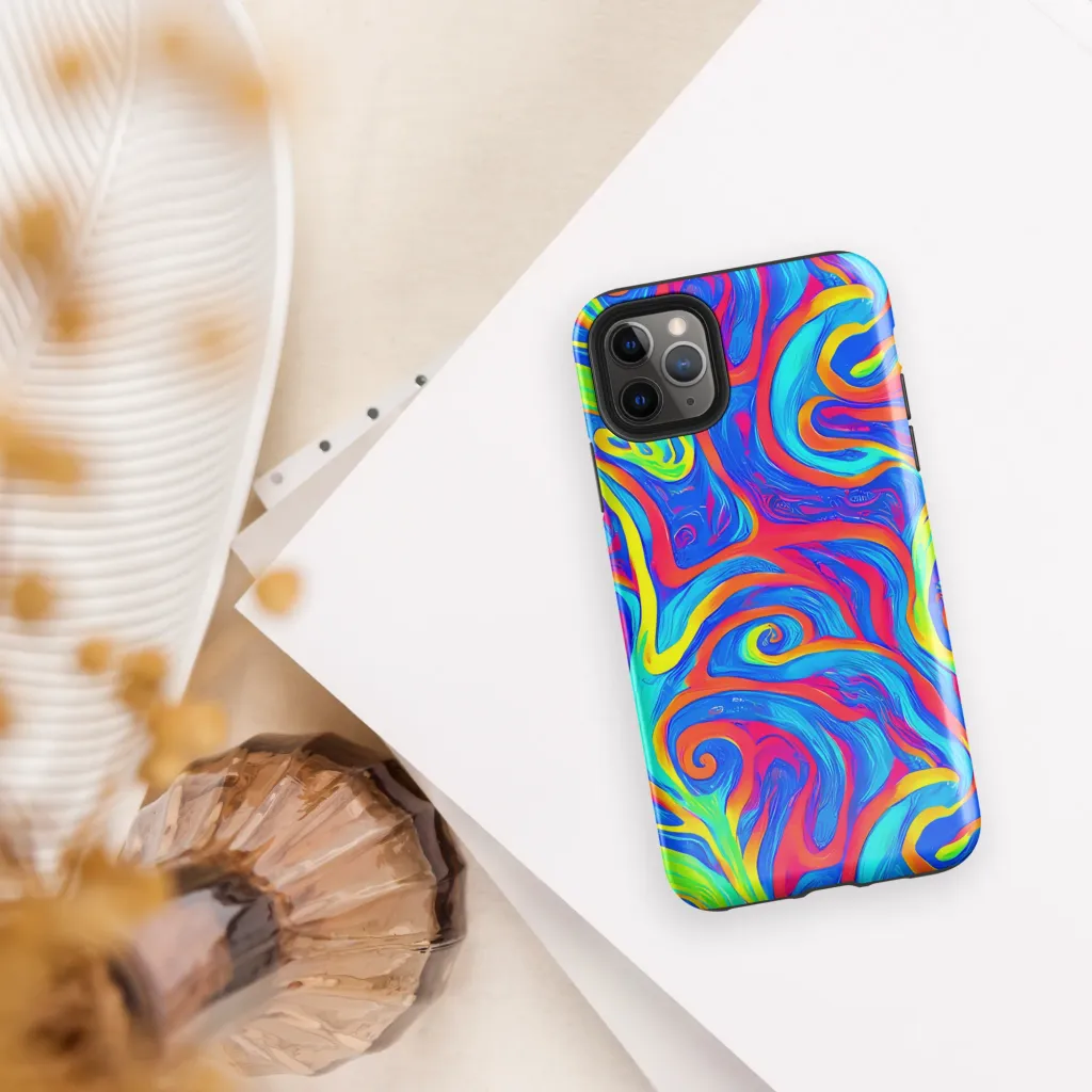 Candy Cyclone on Tough Case for iPhone® — Front