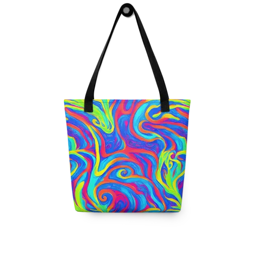 Candy Cyclone on a Tote Bag