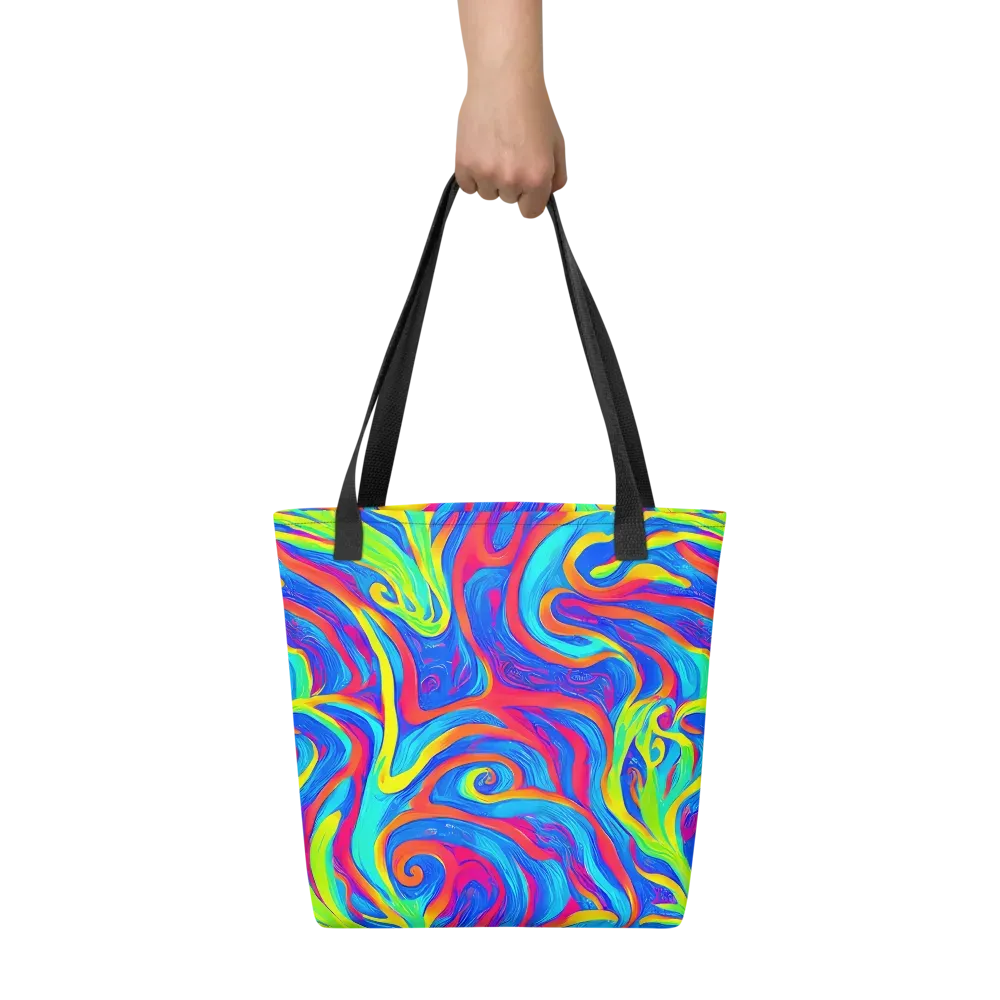 Candy Cyclone on Tote Bag — Front