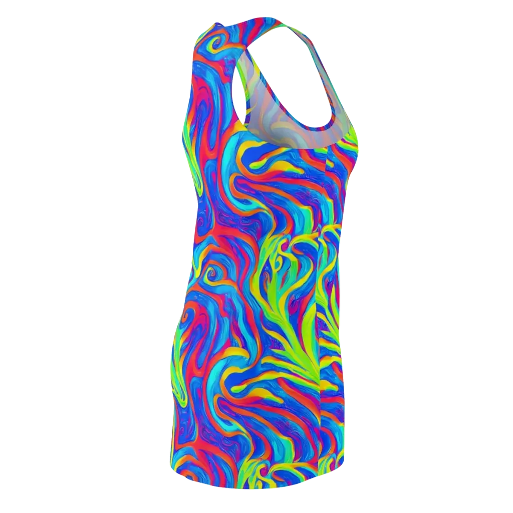 Candy Cyclone on Racerback Dress — Back Side