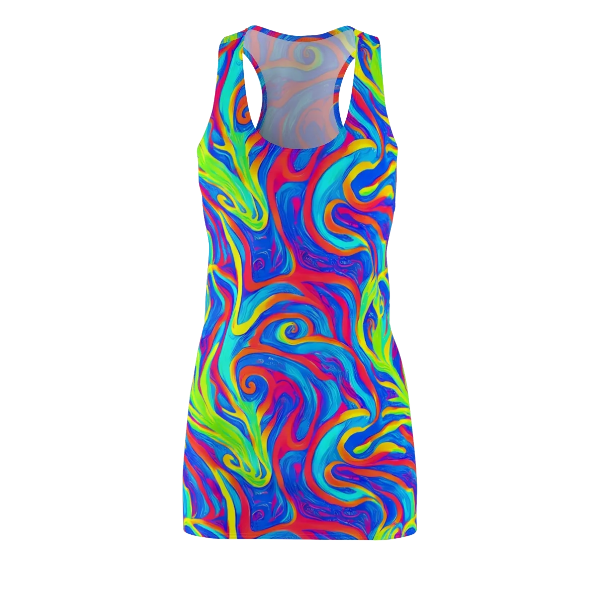 Candy Cyclone on Racerback Dress — Front