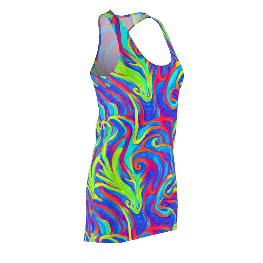 Candy Cyclone on Racerback Dress — Front Side