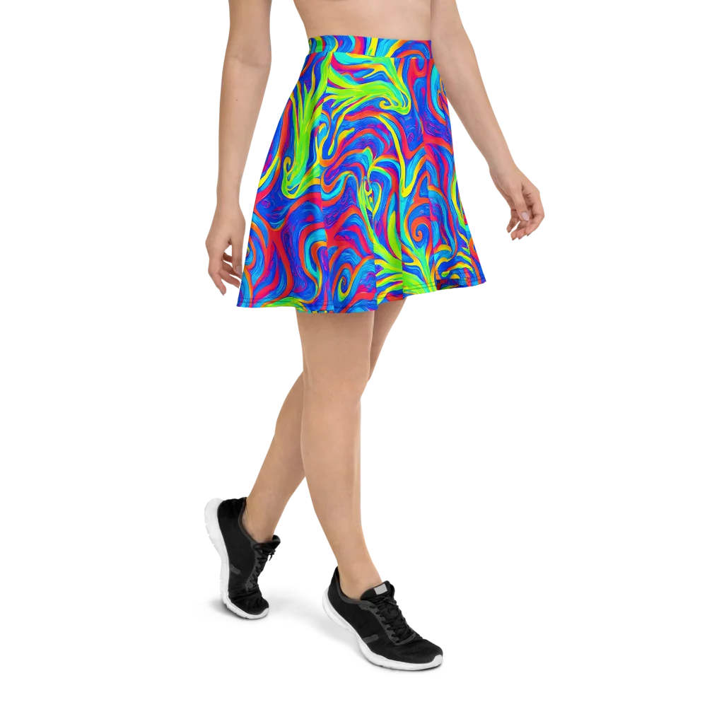 Candy Cyclone on Skater Skirt — Right
