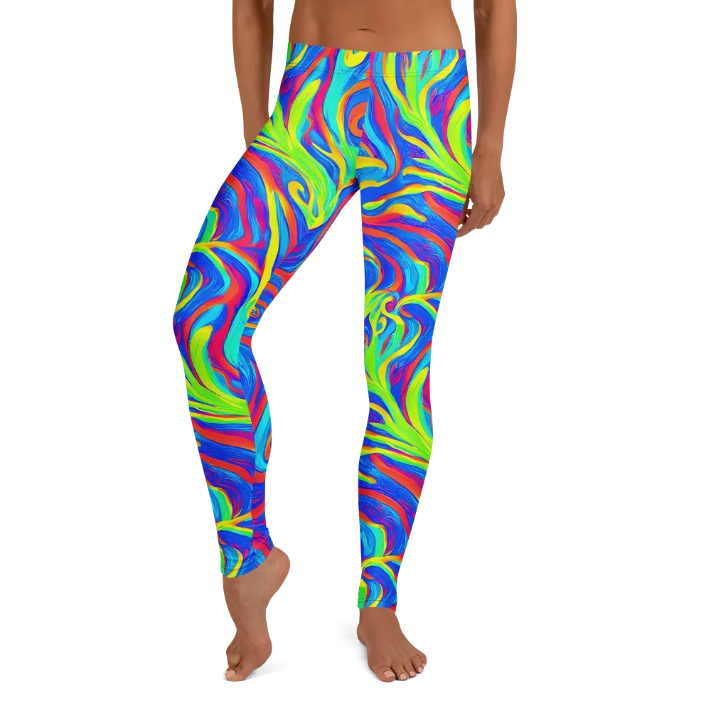 Candy Cyclone on Leggings — Front