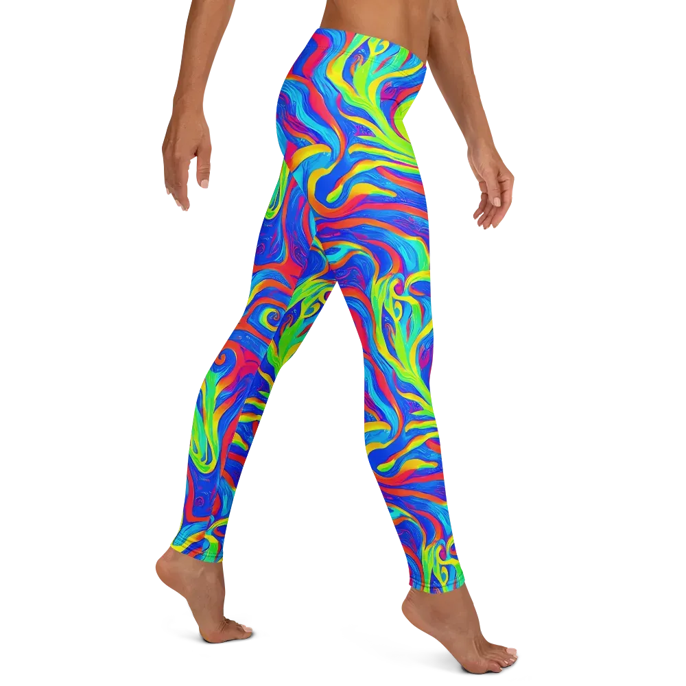 Candy Cyclone on Leggings — Right