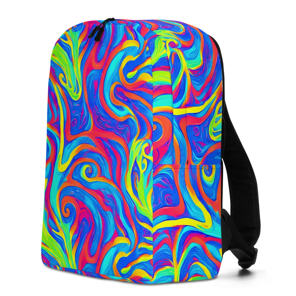 Candy Cyclone on Minimalist Backpack — Left
