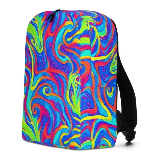Candy Cyclone on a Minimalist Backpack