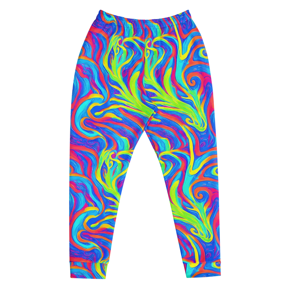 Candy Cyclone on Men's Joggers — Front