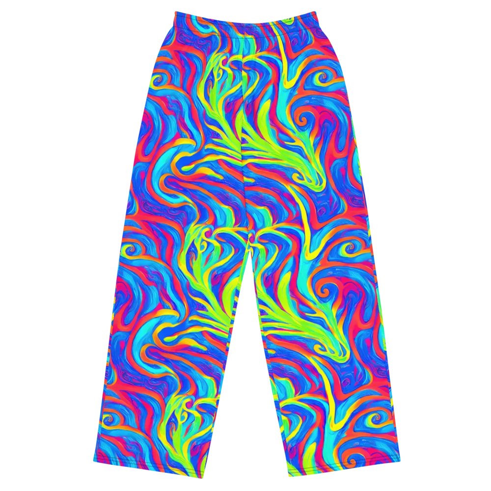 Candy Cyclone on Wide-Leg Pants — Front