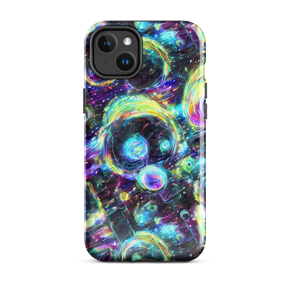 Iridescent Gravity on MagSafe Tough Case for iPhone® — Front