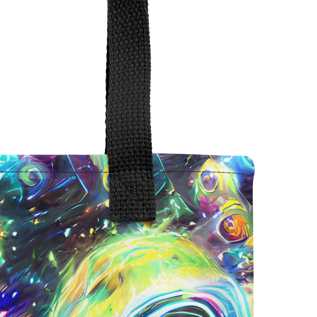 Iridescent Gravity on Tote Bag — Product details