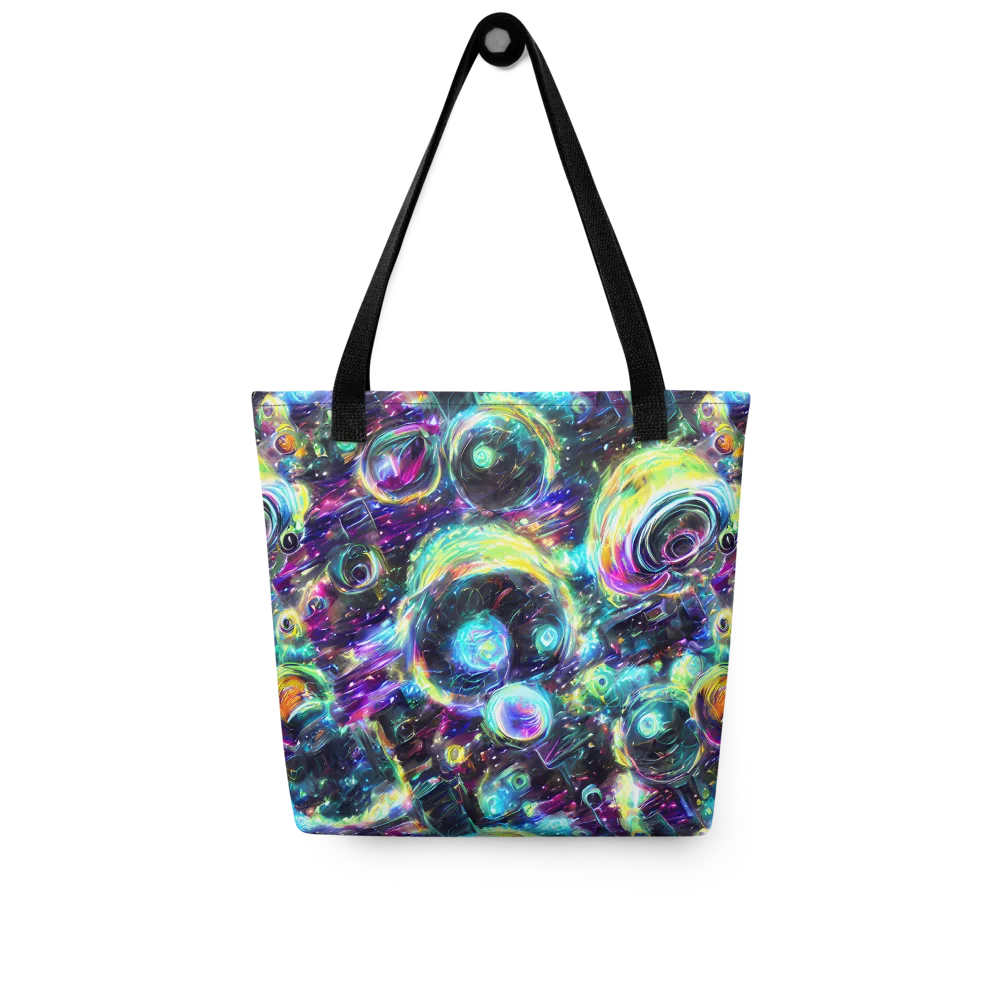 Iridescent Gravity on Tote Bag — Front