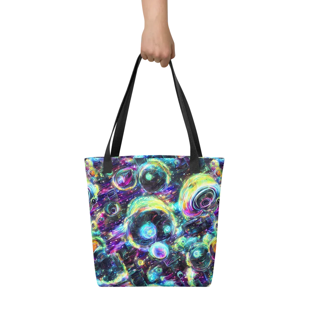 Iridescent Gravity on Tote Bag — Front