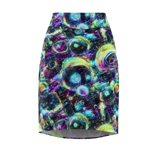 Iridescent Gravity on a Pencil Skirt