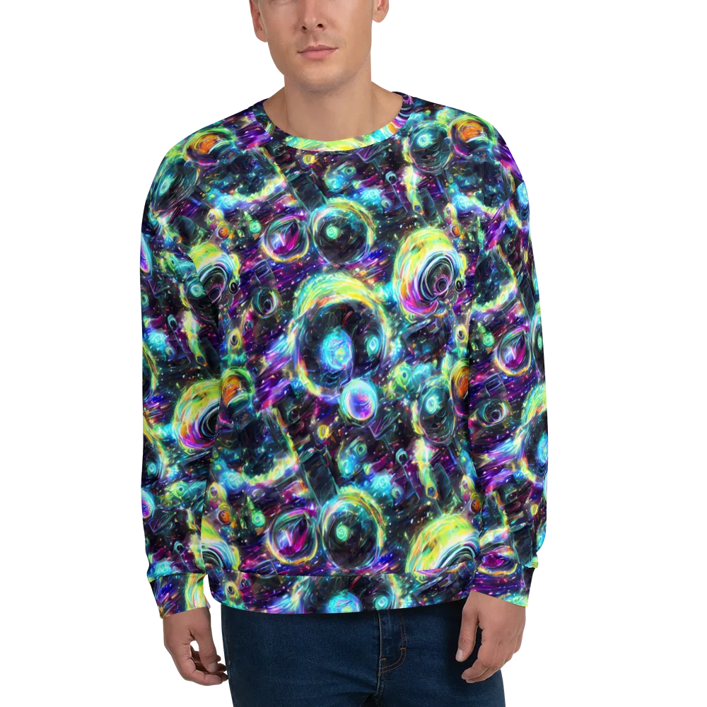 Iridescent Gravity on Sweatshirt — Front