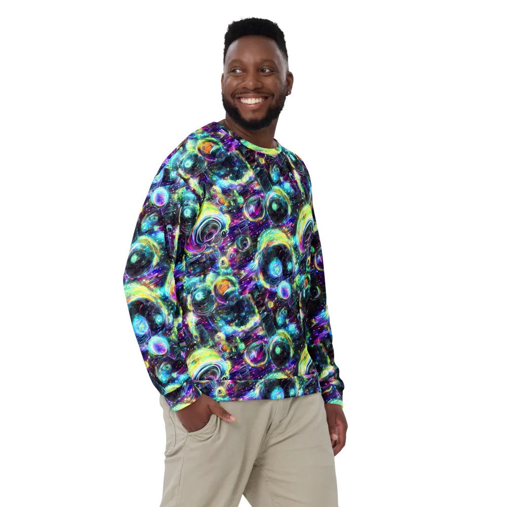 Iridescent Gravity on Sweatshirt — Front