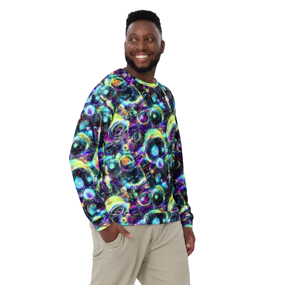 Iridescent Gravity on Sweatshirt — Front