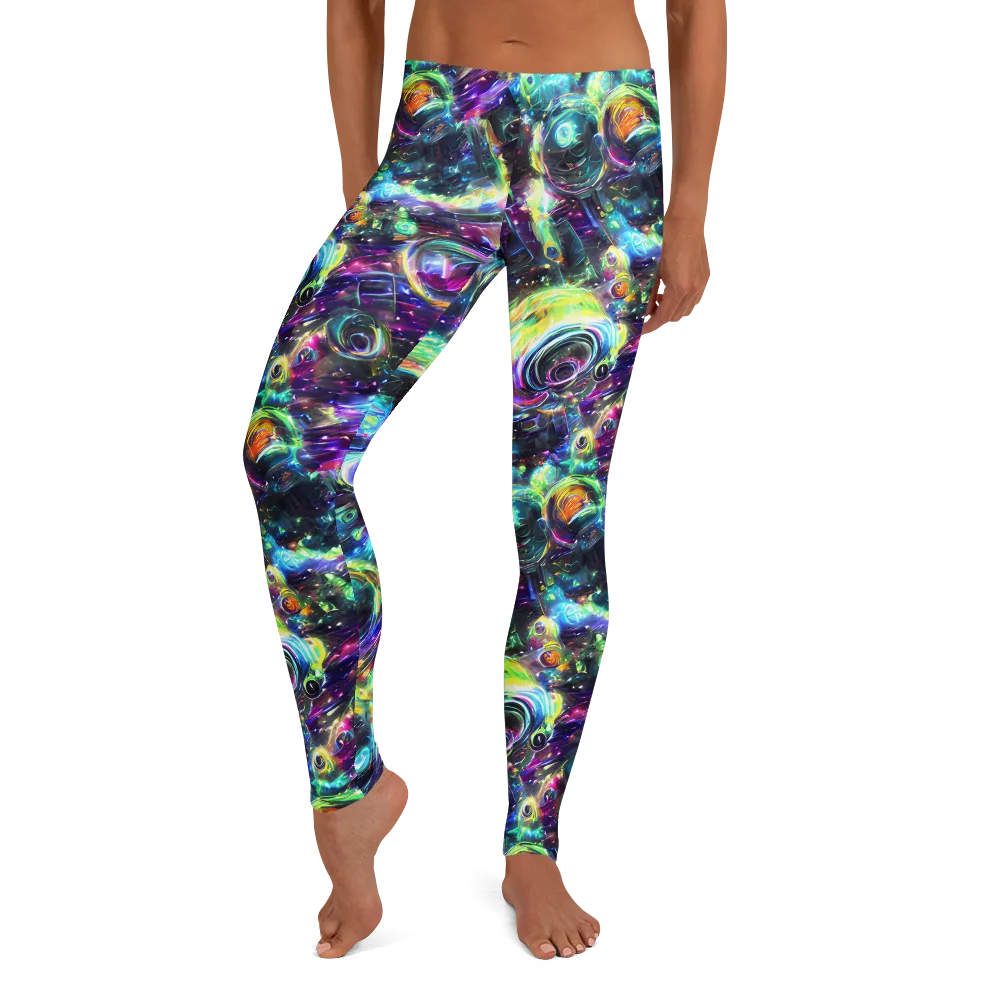 Iridescent Gravity on Leggings — Front